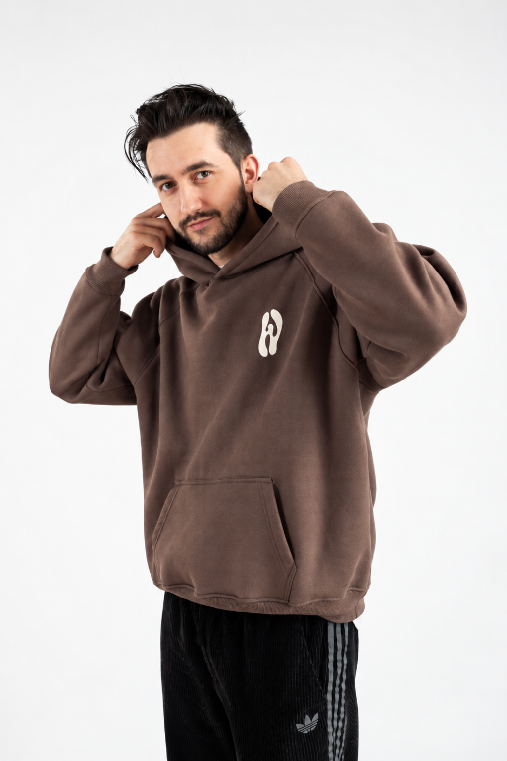 WAVY - bluza brązowa