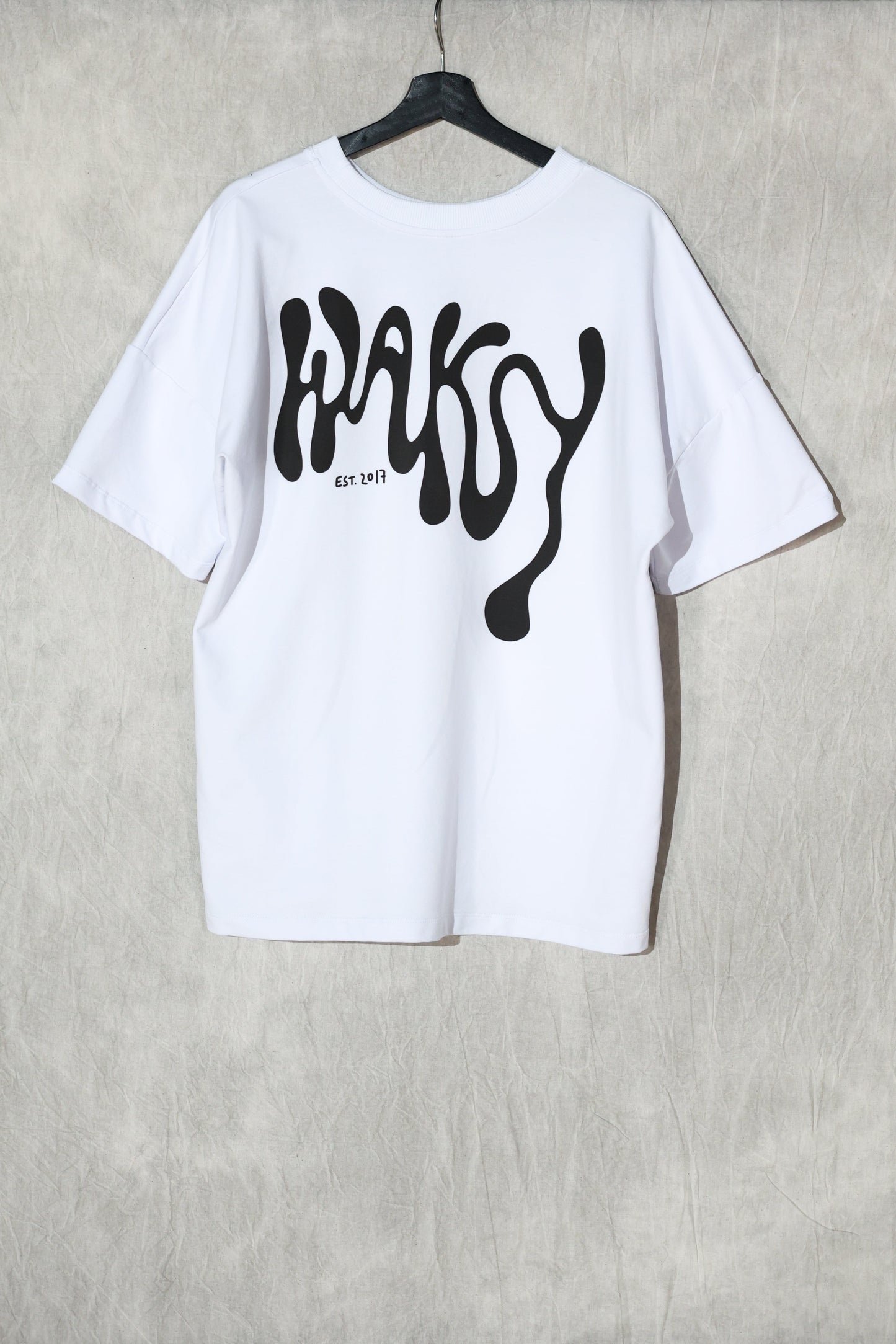 WAVY - koszulka biała, boxy